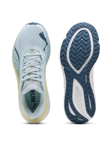 PUMA Electrify NITRO 4 Running Shoes - Sea Glass/Dark Indigo/Grey Echoimages3- The Sports Edit