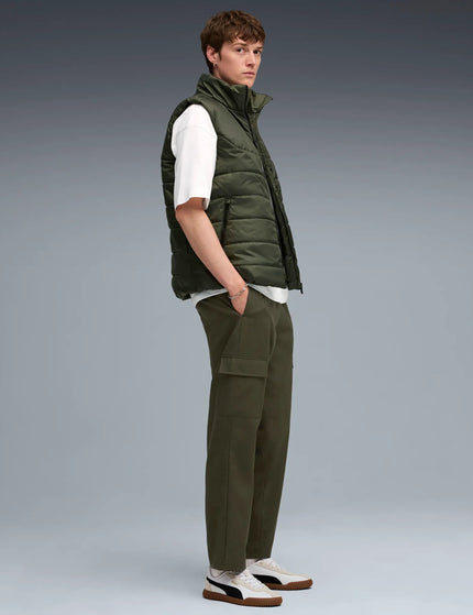 PUMA Essentials No. 1 Logo Woven Cargo Pants - Dark Oliveimages3- The Sports Edit