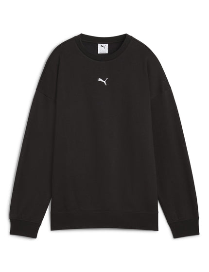 PUMA Essentials Oversized Crew - Blackimages6- The Sports Edit