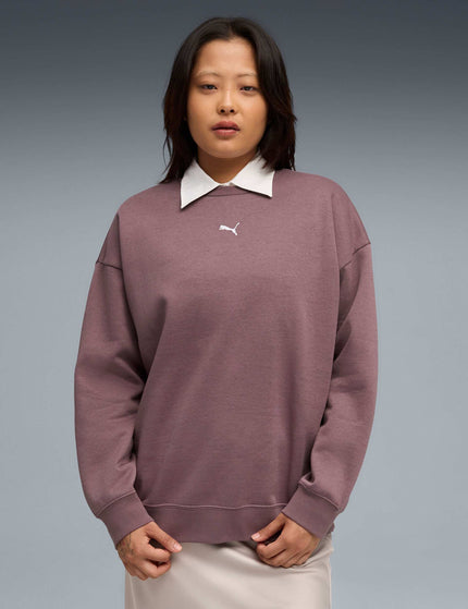 PUMA Essentials Oversized Crew - Raisinimages1- The Sports Edit