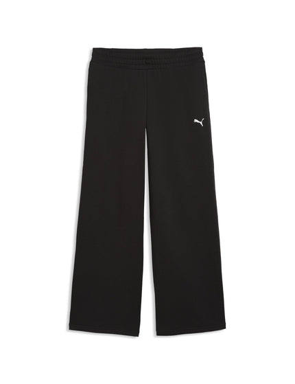 PUMA Essentials Wide Leg Pants - Blackimages4- The Sports Edit
