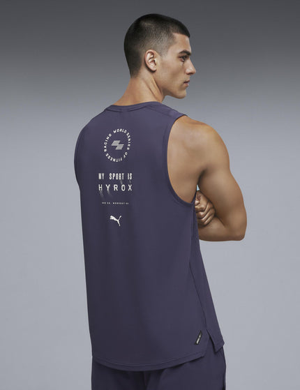 PUMA Puma x Hyrox Dryelite Training Tank - Deep Plumimages2- The Sports Edit