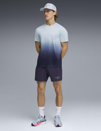 PUMA Puma x Hyrox Graphic Tee - Lucite/Deep Plumimages3- The Sports Edit