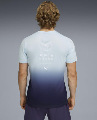 Puma x Hyrox Graphic Tee - Lucite/Deep Plum