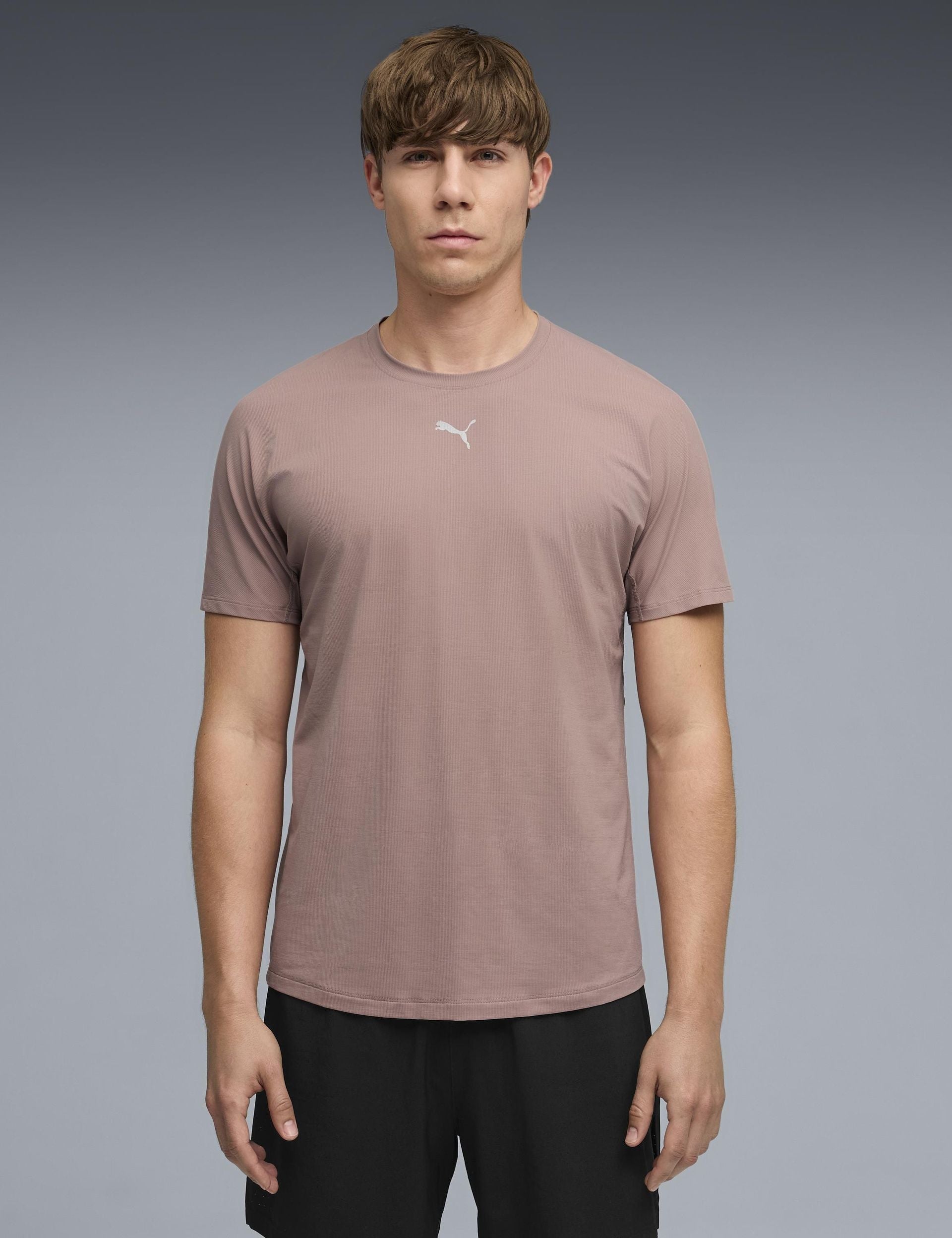 Run coolCELL Boxy Running Tee Sandstone