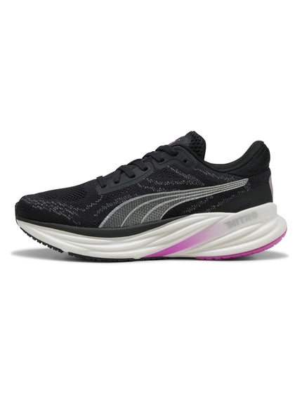 PUMA Magnify NITRO 2 Shoes - Black/Pure Magentaimages3- The Sports Edit