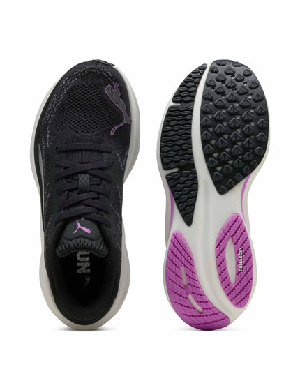 PUMA Magnify NITRO 2 Shoes - Black/Pure Magentaimages4- The Sports Edit