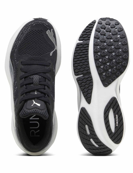 PUMA Magnify NITRO 2 Shoes - Black/White/Silverimages4- The Sports Edit