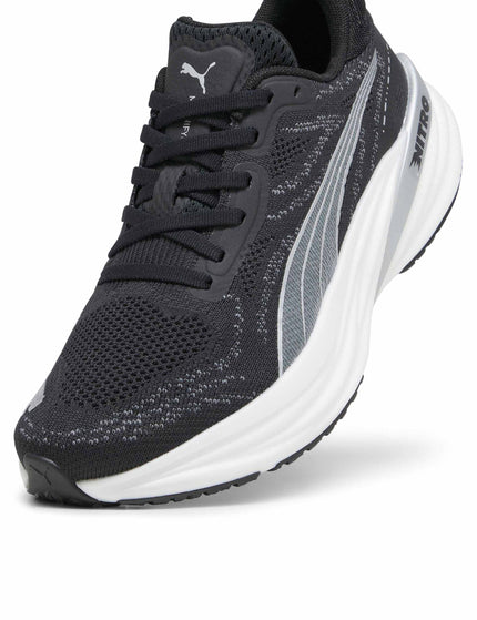 PUMA Magnify NITRO 2 Shoes - Black/White/Silverimages5- The Sports Edit