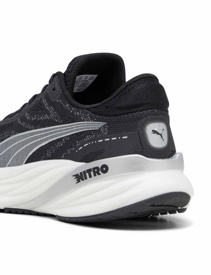 PUMA Magnify NITRO 2 Shoes - Black/White/Silverimages6- The Sports Edit