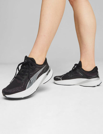 PUMA Magnify NITRO 2 Shoes - Black/White/Silverimages7- The Sports Edit