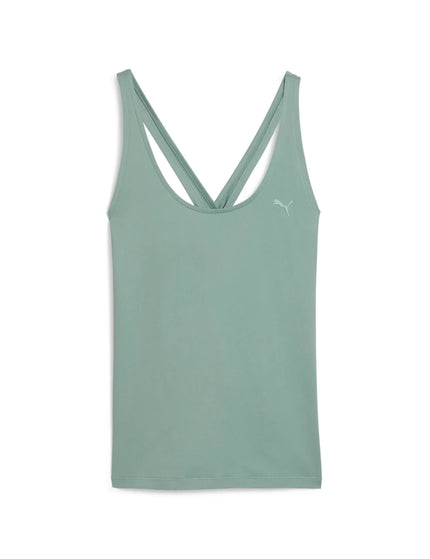 PUMA Move Cloudspun Loose Fit Tank - Green Moonimages6- The Sports Edit