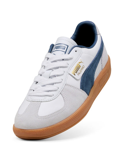 PUMA Palermo - White-Dark Indigoimages4- The Sports Edit