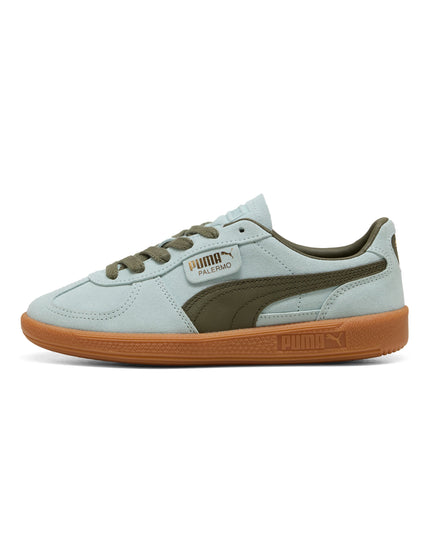 PUMA Palermo Sneakers - Peaceful Blue/Loden Greenimages3- The Sports Edit