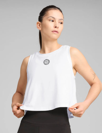 PUMA Puma x Hyrox Cloudspun Sleeveless Top - Whiteimages1- The Sports Edit