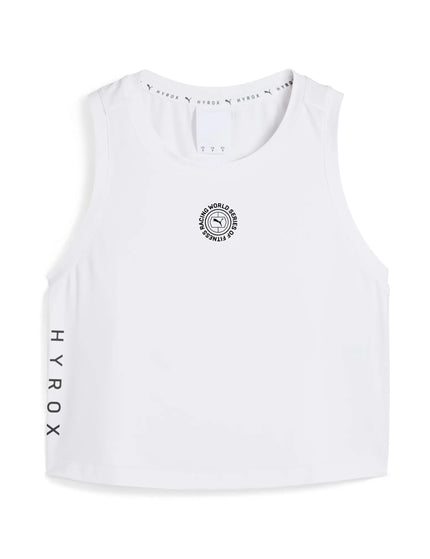 PUMA Puma x Hyrox Cloudspun Sleeveless Top - Whiteimages7- The Sports Edit