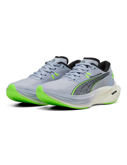 PUMA Puma x Hyrox Deviate NITRO 3 Running Shoes - Cool Weather/Green Glareimages2- The Sports Edit