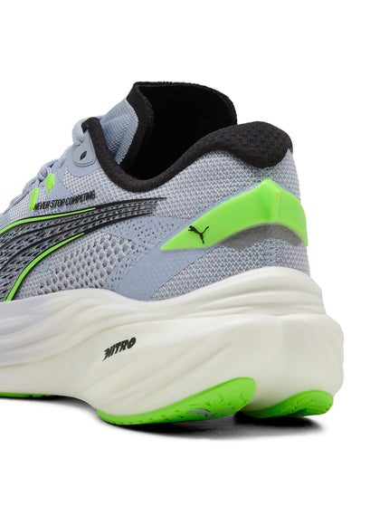 PUMA Puma x Hyrox Deviate NITRO 3 Running Shoes - Cool Weather/Green Glareimages5- The Sports Edit