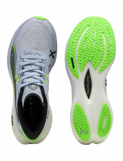 PUMA Puma x Hyrox Deviate NITRO 3 Running Shoes - Cool Weather/Green Glareimages6- The Sports Edit