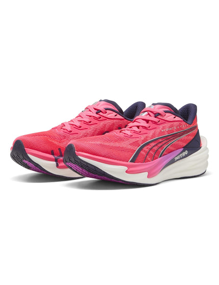 PUMA Puma x Hyrox Deviate NITRO 4 Running Shoes - Pure Pink/Whiteimages2- The Sports Edit
