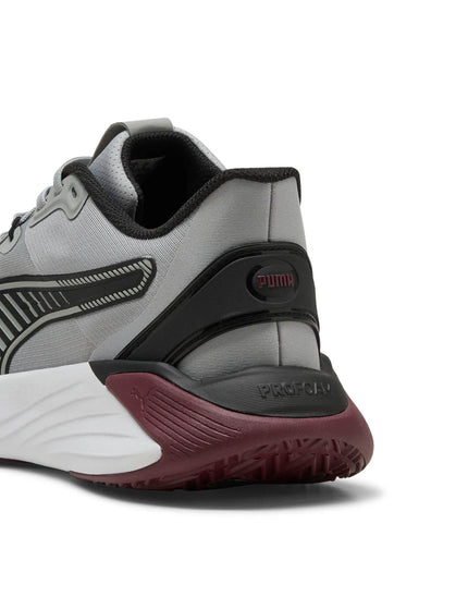 PUMA Pwr Hybrid Tr - Gray Echo-Ruby Shimmer-Puma Blackimages6- The Sports Edit
