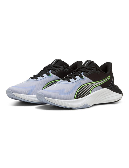 PUMA PWR Hybrid Training Shoes - Cool Weather/White/Green Glareimages2- The Sports Edit