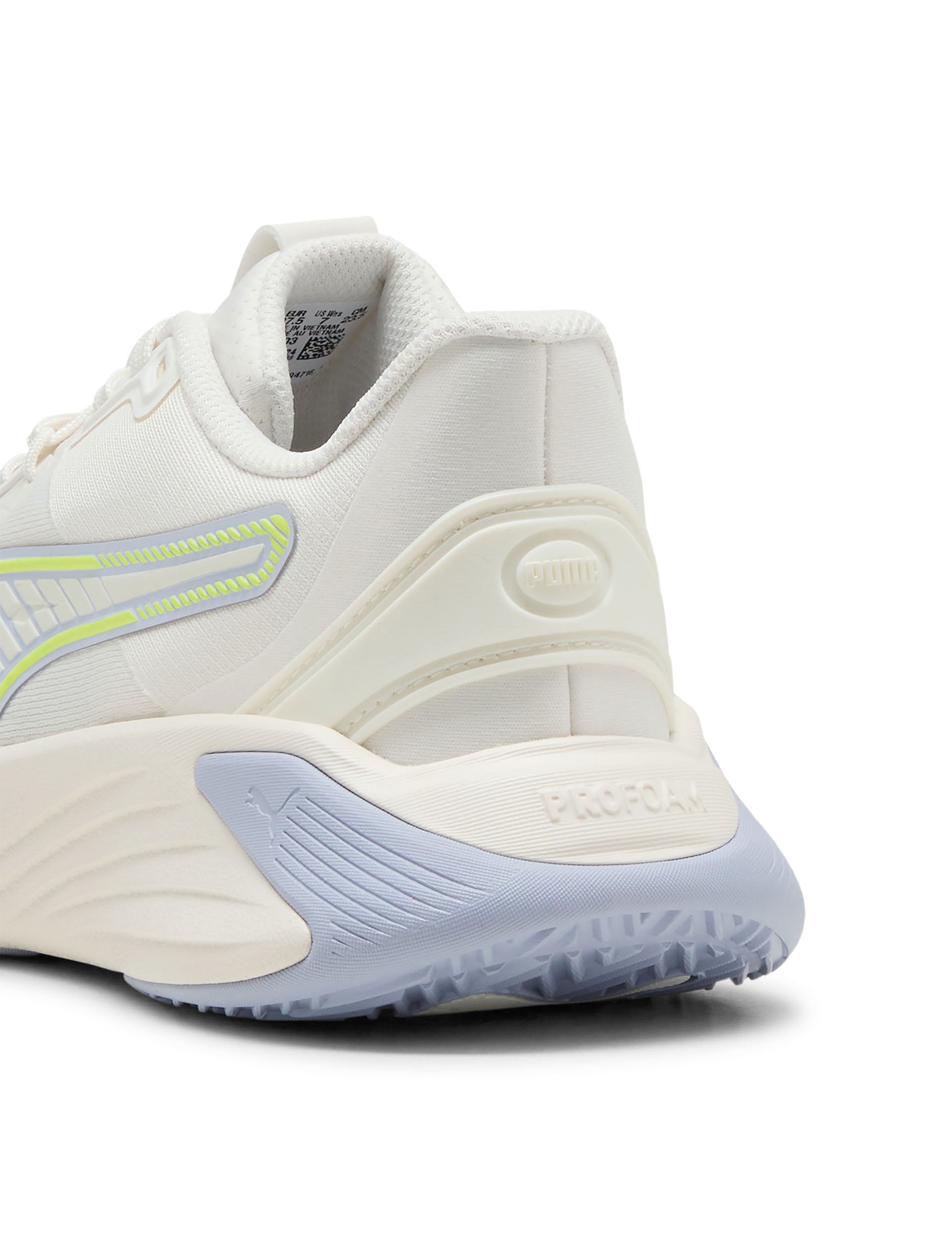 PUMA PWR Hybrid Training Shoes White/Yellow The Sports Edit