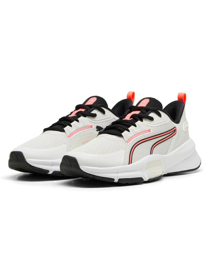 PUMA PWRFrame TR 3 Shoes - Vapor Grey/Black/Sunset Glowimages3- The Sports Edit