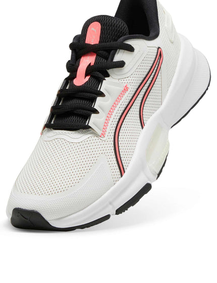 PUMA PWRFrame TR 3 Shoes - Vapor Grey/Black/Sunset Glowimages5- The Sports Edit