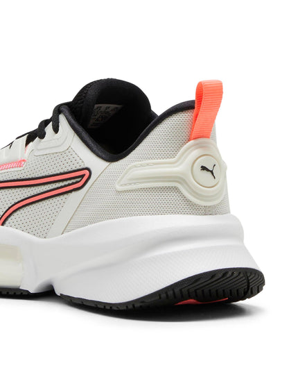 PUMA PWRFrame TR 3 Shoes - Vapor Grey/Black/Sunset Glowimages6- The Sports Edit