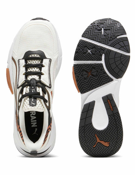 PUMA PWRFrame TR 3 Shoes - Warm White/Black/Teakimages5- The Sports Edit