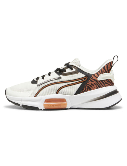 PUMA PWRFrame TR 3 Shoes - Warm White/Black/Teakimages2- The Sports Edit