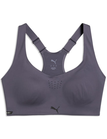 PUMA Pwrmode High Support Sports Bra - Inky Depthsimages4- The Sports Edit
