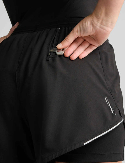 PUMA Run Ultraweave 2-in-1 4" Shorts - Blackimages4- The Sports Edit