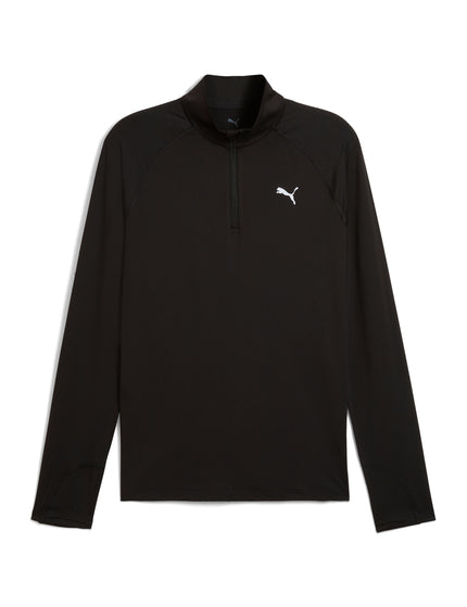 PUMA Run Velocity Cloudspun 1/4 Zip - Blackimages6- The Sports Edit