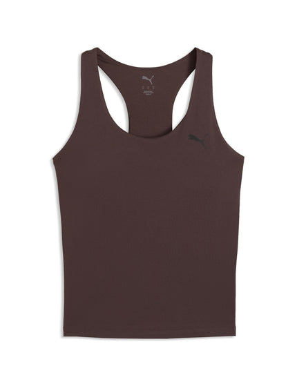 PUMA TAD Essentials 2-in-1 Tank - Chocolate Brownimages4- The Sports Edit
