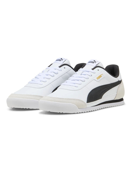 PUMA Puma Turino Ii Og - Puma White-Puma Black-Vapor Gray-Puma Goldimages2- The Sports Edit