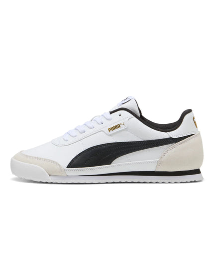 PUMA Puma Turino Ii Og - Puma White-Puma Black-Vapor Gray-Puma Goldimages3- The Sports Edit