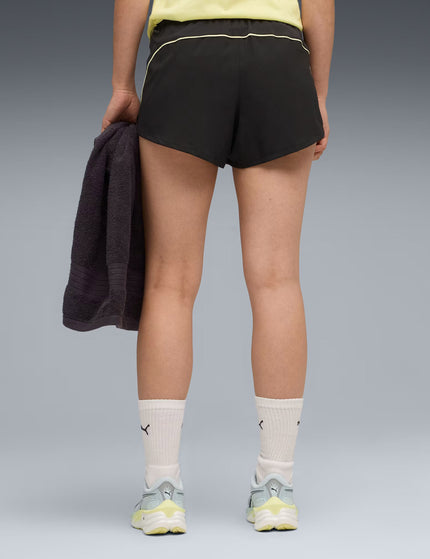 PUMA Velocity 3" Running Shorts - Black/Gold Moonimages2- The Sports Edit
