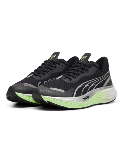 PUMA Velocity NITRO 3 GTX Running Shoes - Black/Silver/Fizzy Appleimages3- The Sports Edit