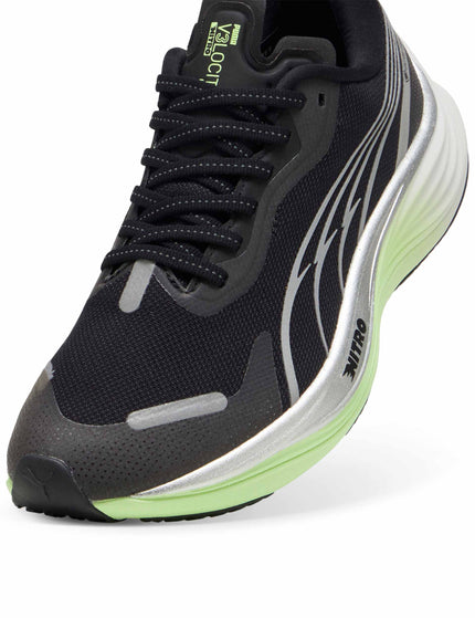 PUMA Velocity NITRO 3 GTX Running Shoes - Black/Silver/Fizzy Appleimages5- The Sports Edit