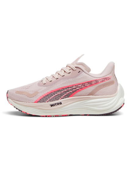 PUMA Velocity NITRO 3 Shoes - Mauve Mist/Sunset Glowimages2- The Sports Edit