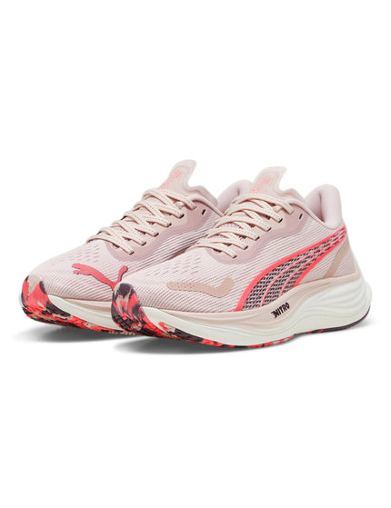 PUMA Velocity NITRO 3 Shoes - Mauve Mist/Sunset Glowimages3- The Sports Edit