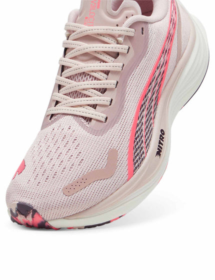 PUMA Velocity NITRO 3 Shoes - Mauve Mist/Sunset Glowimages5- The Sports Edit