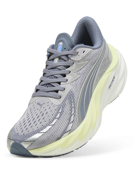 PUMA Velocity NITRO 4 Shoes - Vibrant Silver/Apple Spritzimages4- The Sports Edit