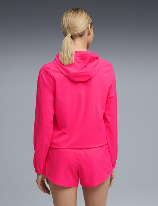 Velocity Woven Running Jacket - Pure Pink