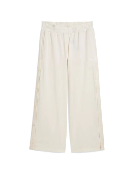 PUMA Wardrobe Ess Low Rise Popper Pants - Alpine Snowimages6- The Sports Edit