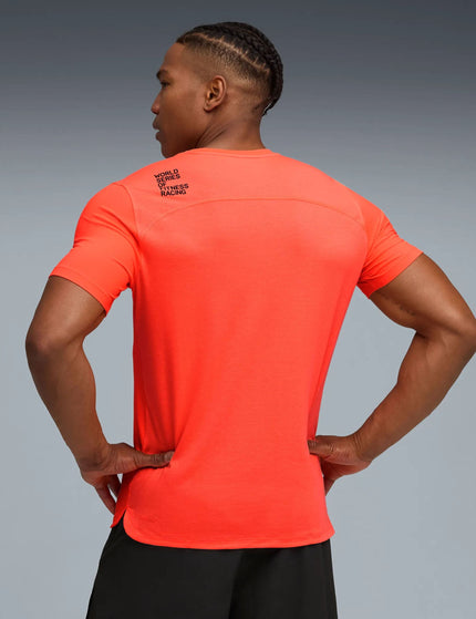 PUMA PUMA X HYROX Cloudspun Thermoadapt Tee - Glowing Redimages2- The Sports Edit