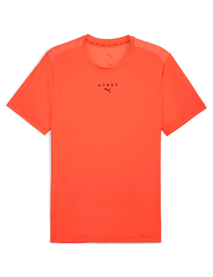 PUMA PUMA X HYROX Cloudspun Thermoadapt Tee - Glowing Redimages4- The Sports Edit