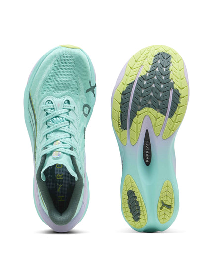 PUMA Puma x Hyrox Deviate NITRO 4 Running Shoes - Intense Mint/Light Lavenderimages3- The Sports Edit